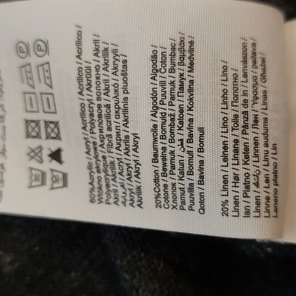 ADPT linen blend sweater size L - Picture 5 of 6